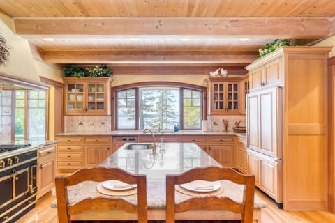 Central kitchen island