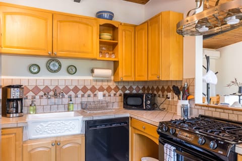 Fully-equipped kitchen.