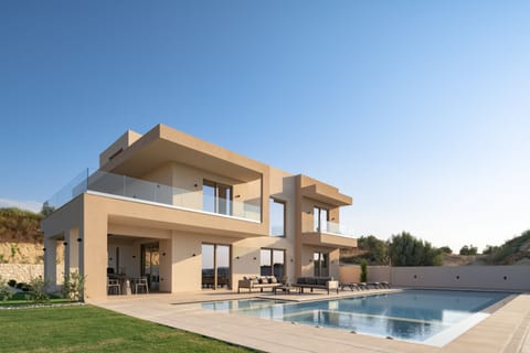 Tranquility unfold at the pool area.