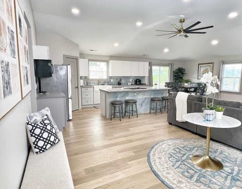 Bright and functional layout with ample counter space.