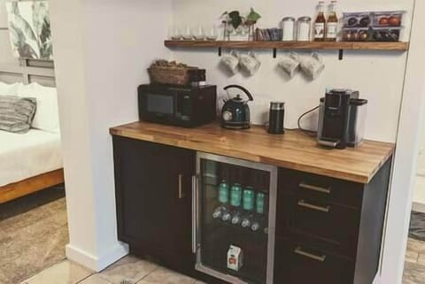 Coffee/Tea, Beverages, Half & Half, Sugar, Stevia, Oatmeal, Popcorn, Granola Bars - all included