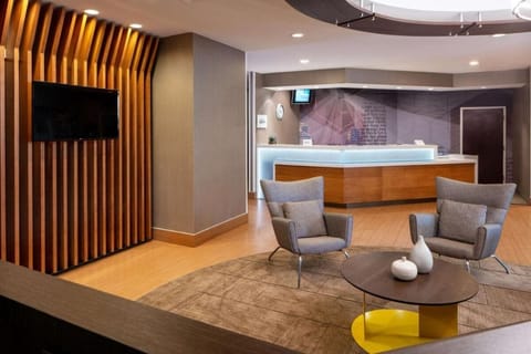 Check in smoothly at a polished, welcoming front desk.
