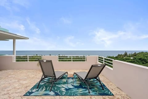 Lounge under the sun in this spacious terrace.