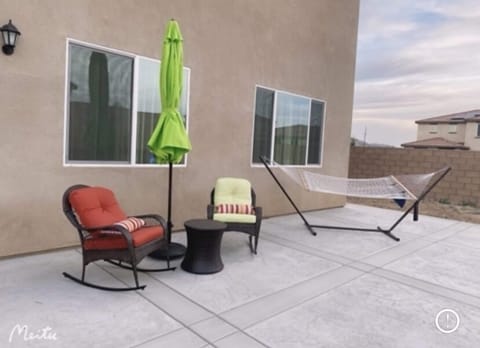 Backyard recreation area