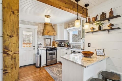 Kitchen at Larch St. Cottage