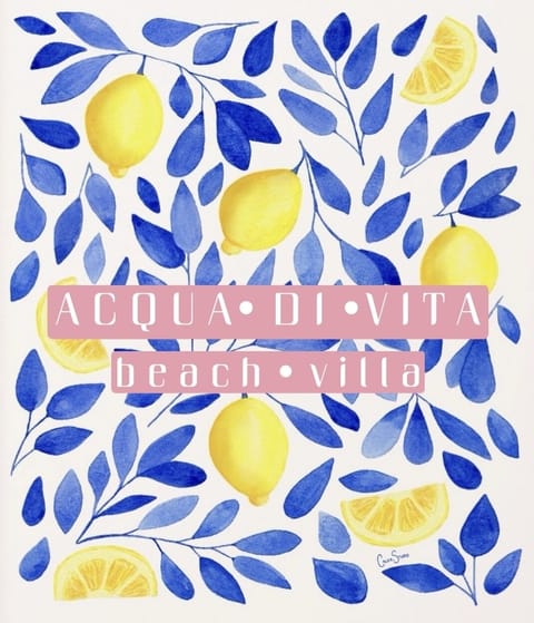 Acqua Di Vita translates to Water of Life...colorful, vibrant, inspiring!