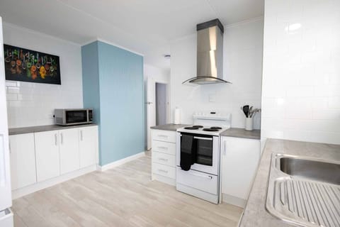 New, fully equipped kitchen with all crockery, cutlery, cookware you need