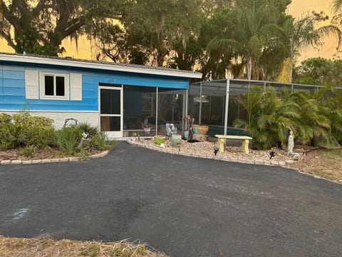 Plenty of parking. Can park your RV