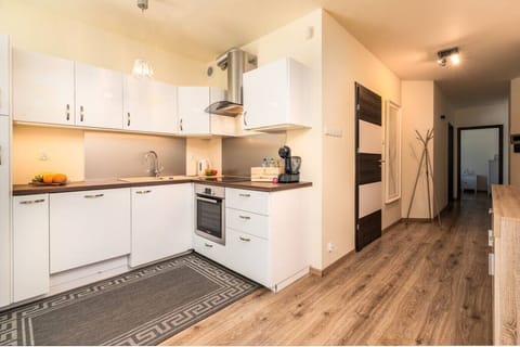 kitchen worktop in the kitchen