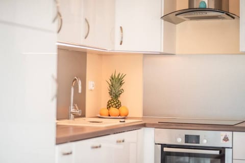 kitchen worktop in the kitchen