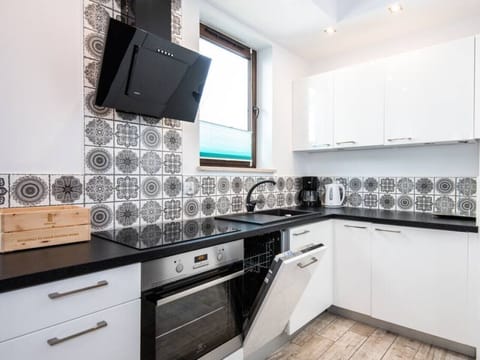 kitchen in the apartment