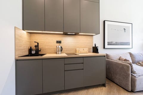 kitchen worktop in the kitchen