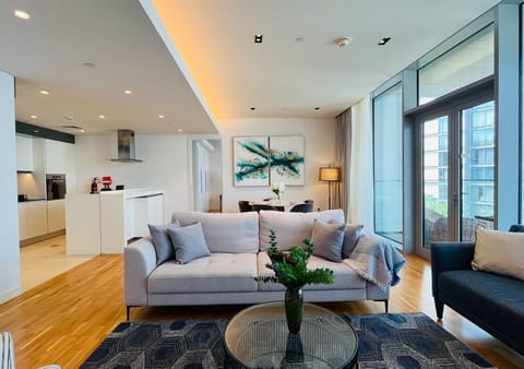 Elegant and Modern Living Room Area