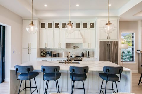 Gourmet Kitchen with Barstool Seating