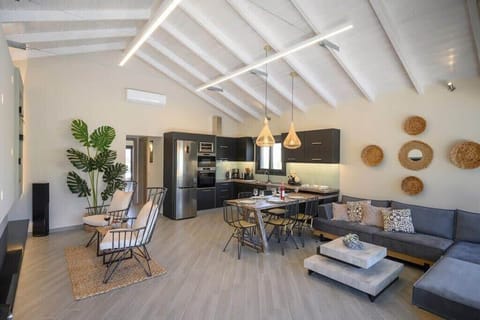 Spacious Open-Plan Living and Kitchen Area