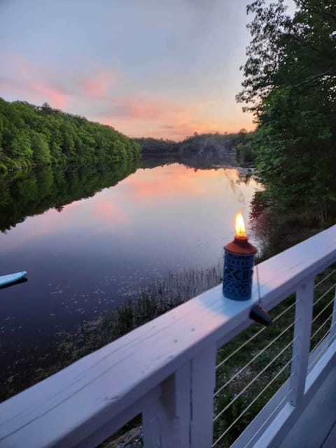 Long Pond view from the deck