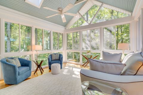 Fletcher Vacation Rental | 2,976 Sq Ft | 4BR | 3BA | Steps Required