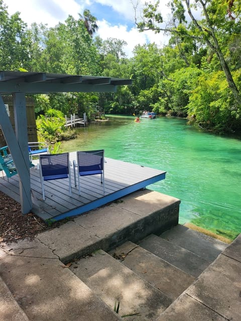 Main river right out the back door 