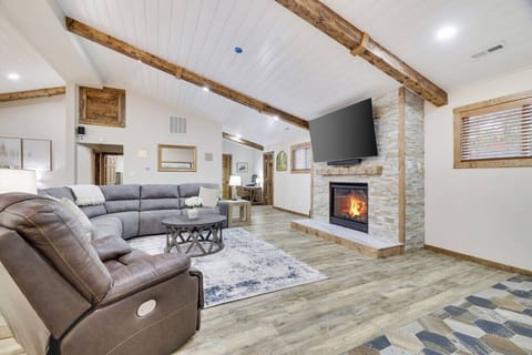 This FULLY remodelled home boasts a brand new open concept floor plan.