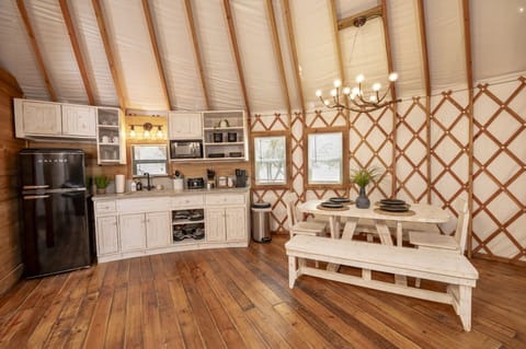 Toaster Oven, Double Skillet Portable Cooktop, Keurig, utensils, cups, etc