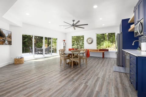 The 2nd floor features our game room and access to the large patio!