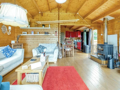 Open plan living space | The Cabin Cefn Mawr, Cefn Mawr, near Newtown