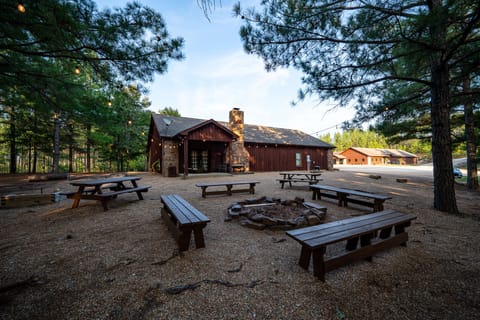 Expansive Ranch provides over 150 acres for guests to enjoy all the outdoor activities. From kayaking to zip lining there are a TON of options for 
everyone