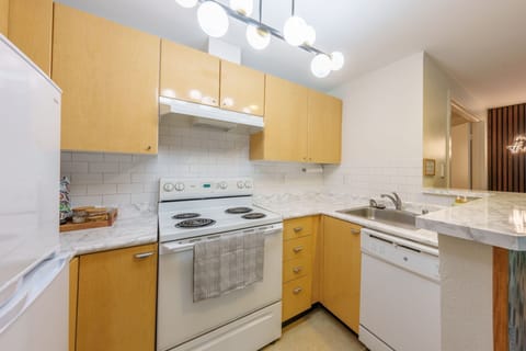 Get cooking in our fully equipped kitchen.