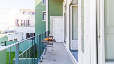 Lovely little balcony where you can enjoy a delicious breakfast before heading out to explore! #balcony #outdoors #lovelystay