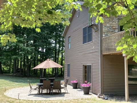 Patio area to relax or dine outside.