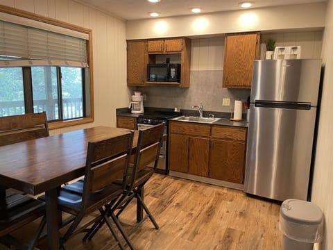 Cook, dine, and create memories in our cozy kitchen