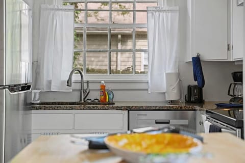 View into the kitchen