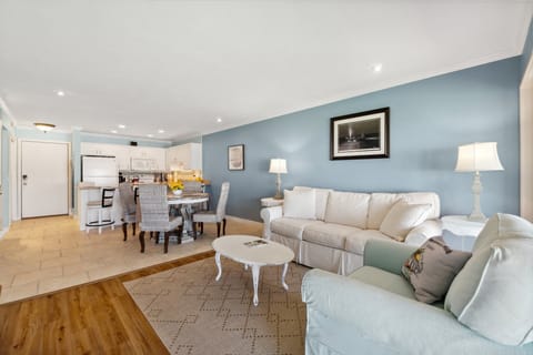 Living Area with Queen Sofa Bed