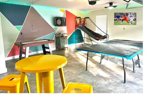 ** A/C and HEATED**
Awesome Game room with a 50” Smart TV!