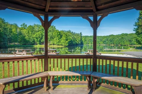 Private community lake