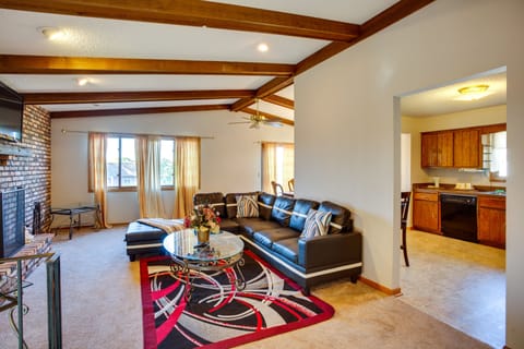 Living Room | Central Heating & A/C