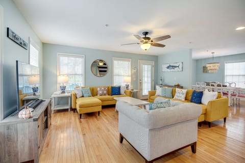 Tybee Island Vacation Rental | 3BR | 2.5BA | 1,750 Sq Ft | Stairs Required