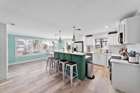 Another angle of the kitchen