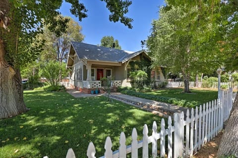 Beautiful home with mature trees