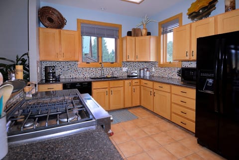 Well stocked kitchen