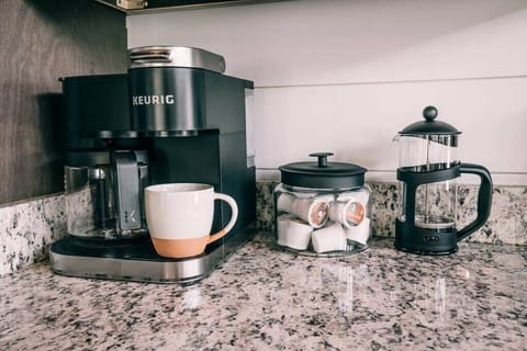 Enjoy all the coffee you can handle with our Keurig or regular coffee machine! 