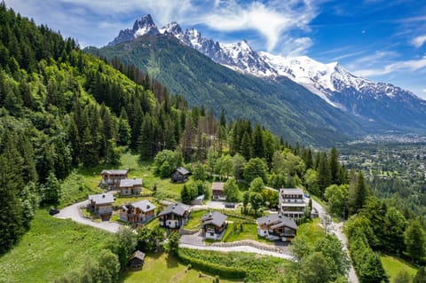 Picturesque setting, hamlet between Chamonix and Argentiere   