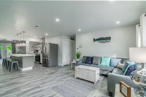 Open Concept Living Room and Kitchen