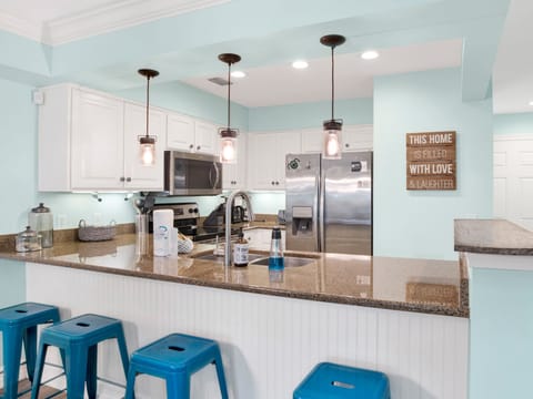 Kitchen with Bar Seating
