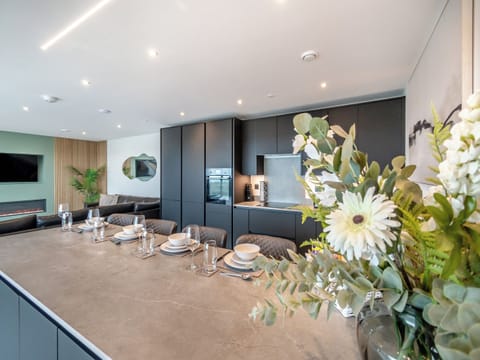 Open plan living space | Hafan Dawel - Cardigan Bay Cottages, Felinwynt, near Cardigan