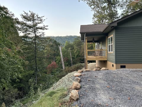 Parking close to house