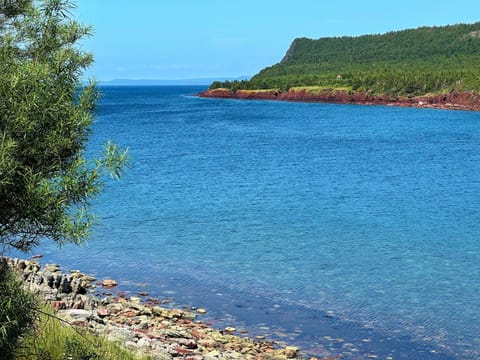 Overlooking a gorgeous section of Trinity Bay with the landmark Chapel Head seen across the water