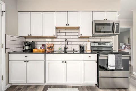 Cooking Area with Coffee Station