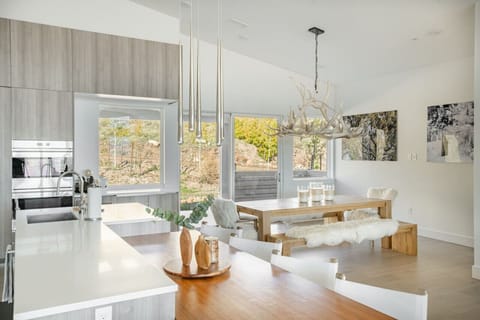 Kitchen and dining room