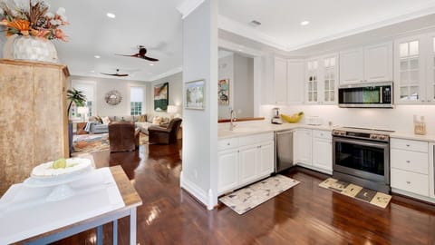 The kitchen has everything your chef will need...